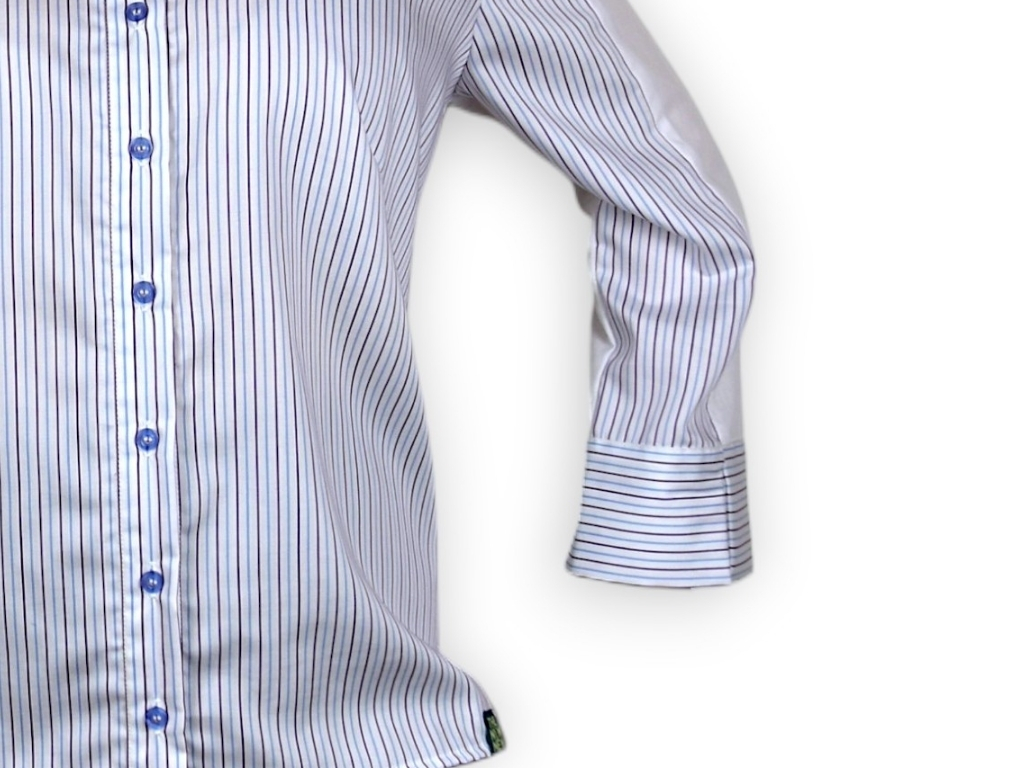 TheNewNew KR-8 - Dámská upcyklovaná košile vel. 44